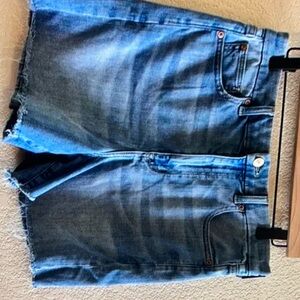 American eagle curvy super hi rise shortie size 10